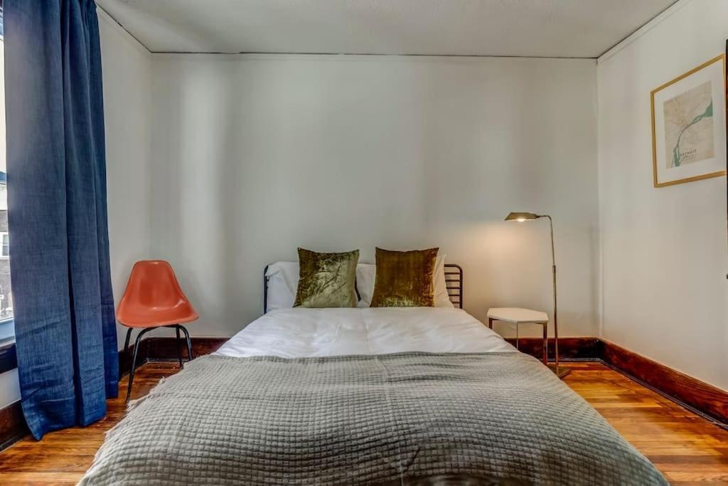 Luxe Mid-Century Styled Historic Townhouse #1 Villa Детройт Екстериор снимка